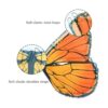 D.Q.Z Disfraces de Navidad para niños alas de mariposa_6