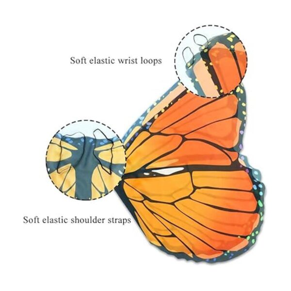 D.Q.Z Disfraces de Navidad para niños alas de mariposa_6