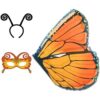 D.Q.Z Disfraces de Navidad para niños alas de mariposa_2