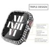 Fullife Paquete de 3 carcasas con diamantes de cristal de_4