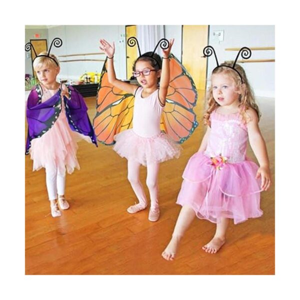 D.Q.Z Disfraces de Navidad para niños alas de mariposa_4
