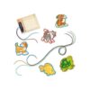 Melissa Doug mascotas para atar y seguir Multicolor_1