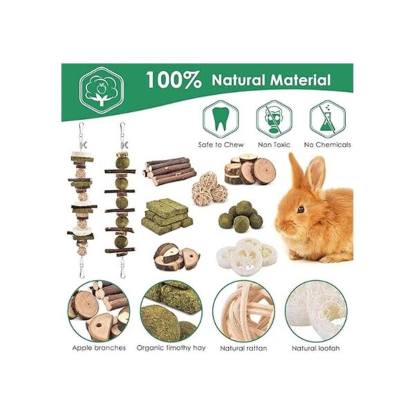 KATUMO Juguetes para masticar conejo juguetes para_4