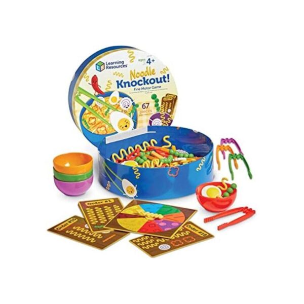 Learning Resources Noodle Knockout Juego de motor fino_1