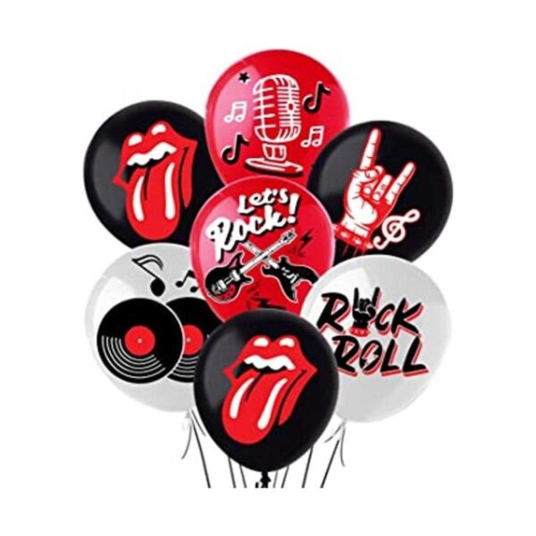 Globos de decoración de fiesta de rock and roll globos de_1