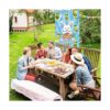 Juego de lanzamiento de Pascua con 3 bolsas de puf conejo_5