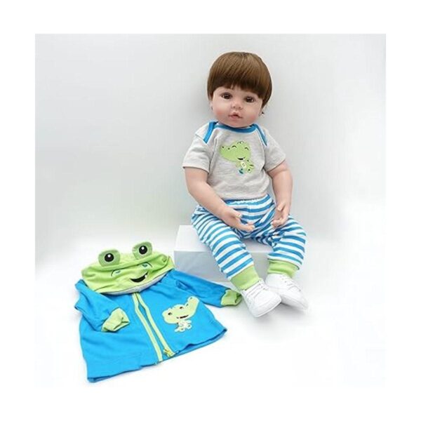 Medylove Juego de ropa de muñeca para bebé de cocodrilo_2