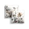 Juego de 2 fundas de almohada de flores de 18 x 18_1