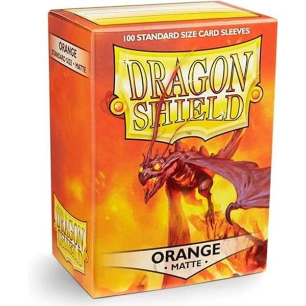 Arcane Tinman dragón Escudo mangas naranja mate Tarjeta_1