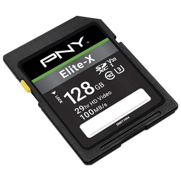 PNY 128GB EliteX Class 10 U3 V30 SDXC Flash Memory Card_4