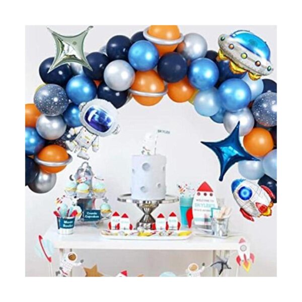 Kit de globos de fiesta del espacio exterior 100 piezas_1