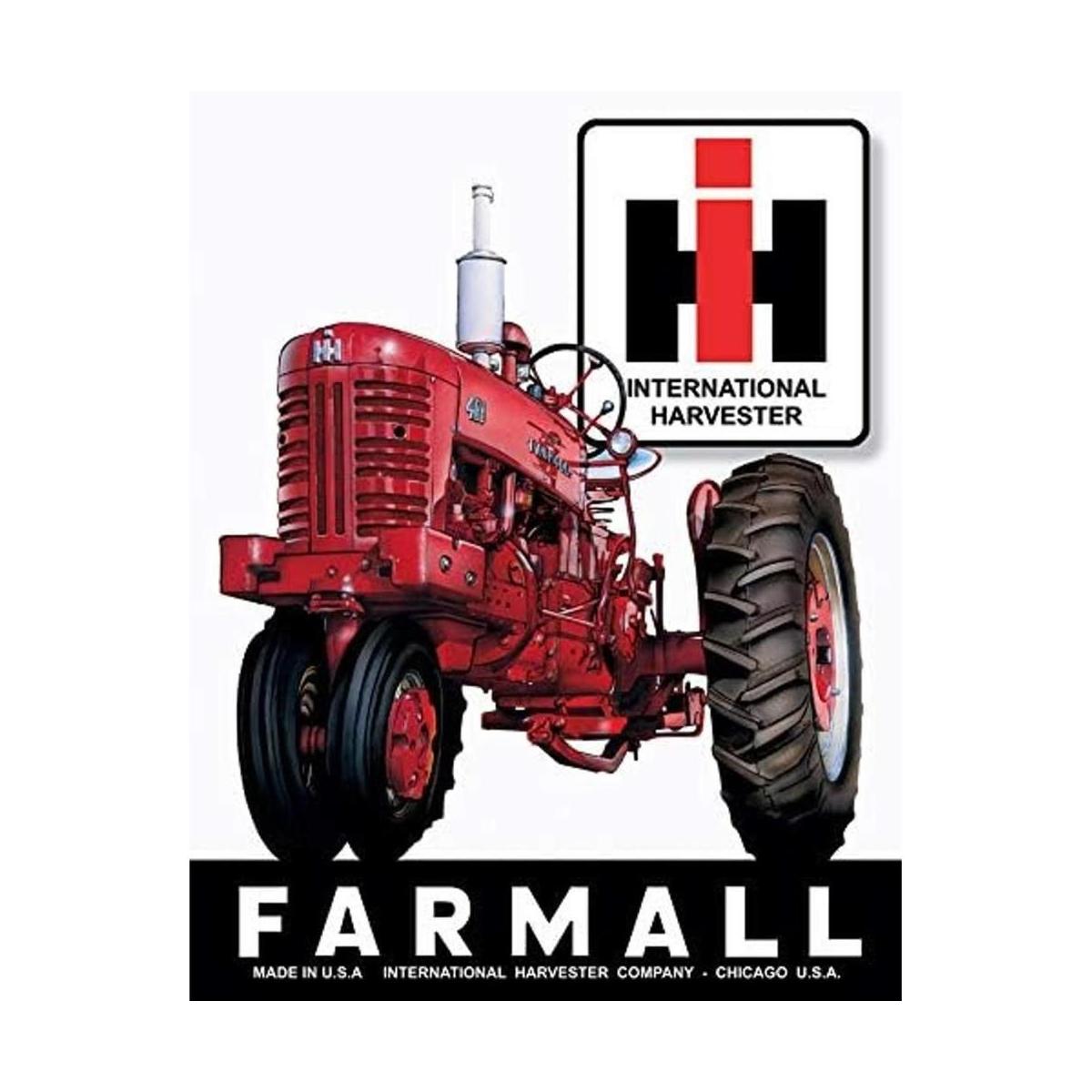 Desperate Enterprises Farmall 400 Letrero de lata