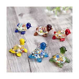 HD HYALINE DORA Mini figura hecha a mano de tortuga_1