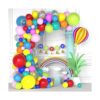Kit de arco de globos de arco iris 144 globos de 18_1