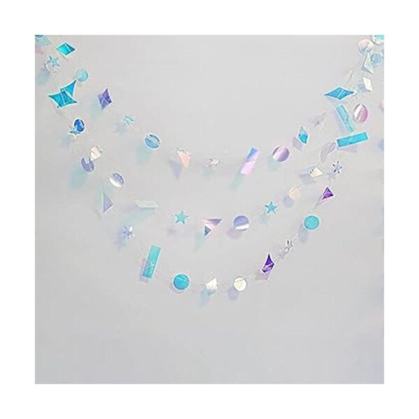 Guirnalda holográfica de confeti para decoración de fiesta_6