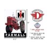 Desperate Enterprises Farmall 400 Letrero de lata_2