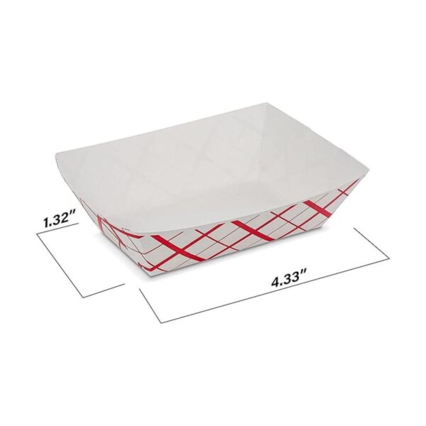 MT Products Bandejas de papel desechables de 14 libra_3