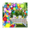 Kit de arco de globos de arco iris 144 globos de 18_4