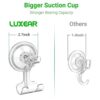 LUXEAR Ganchos de ventosa para ducha paquete de 4_6
