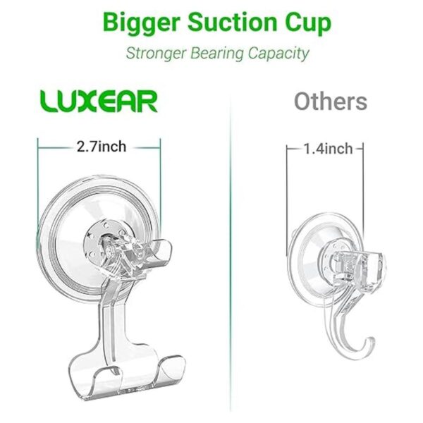 LUXEAR Ganchos de ventosa para ducha paquete de 4_6