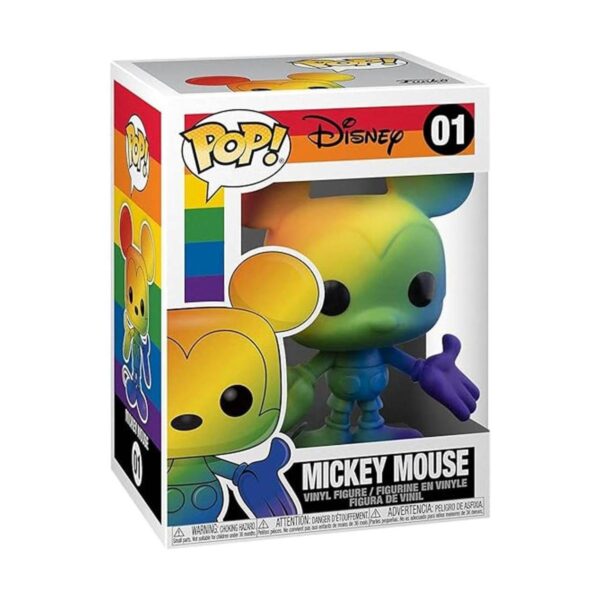 Funko Pop Disney Pride Mickey Mouse arco iris 3.75_2