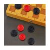 Juego de mesa de damas de madera de 1.06 pulgadas de juego_3
