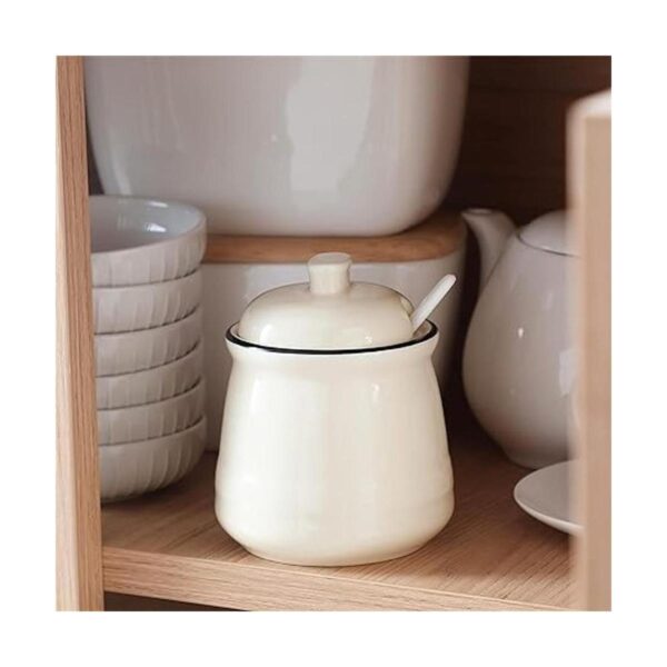 Cuenco de sal de porcelana con tapa y cuchara cuenco de_4