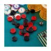 Juego de mesa de damas de madera de 1.06 pulgadas de juego_4