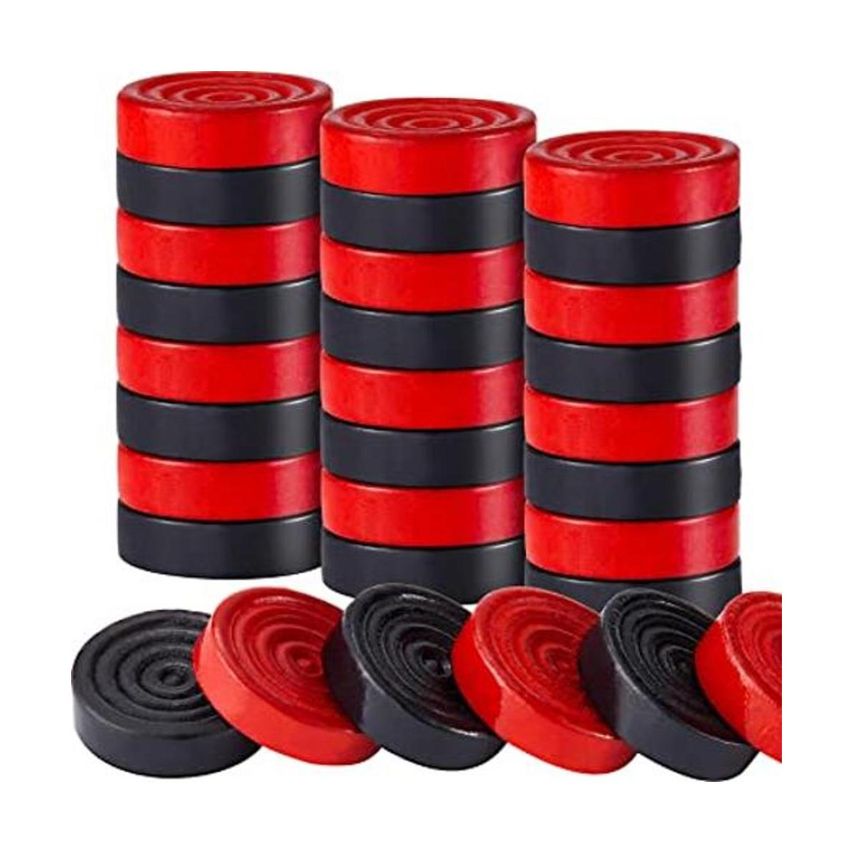 Juego de mesa de damas de madera de 1.06 pulgadas de juego
