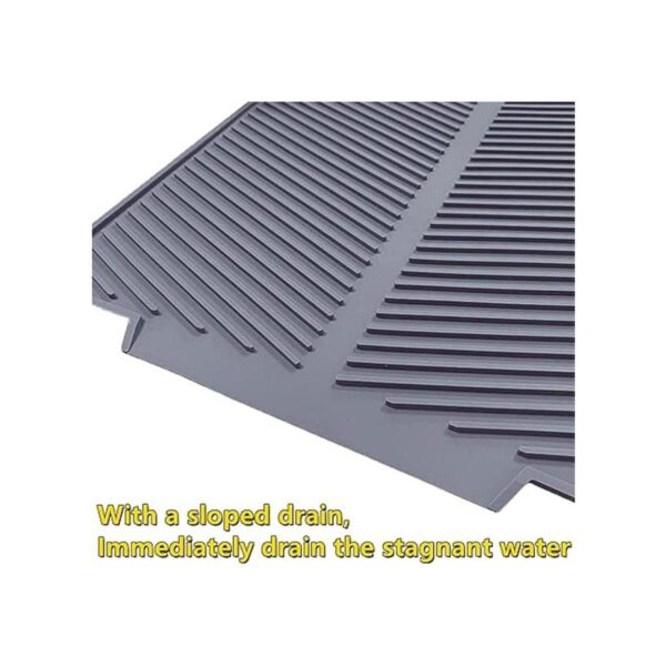 Estera de silicona para secado de platos con labio de_4