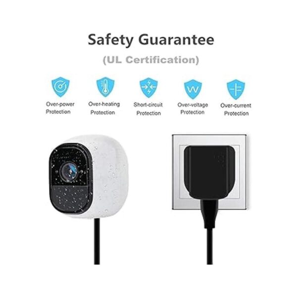 JESSY Cable de alimentación para exteriores para Arlo Pro_3