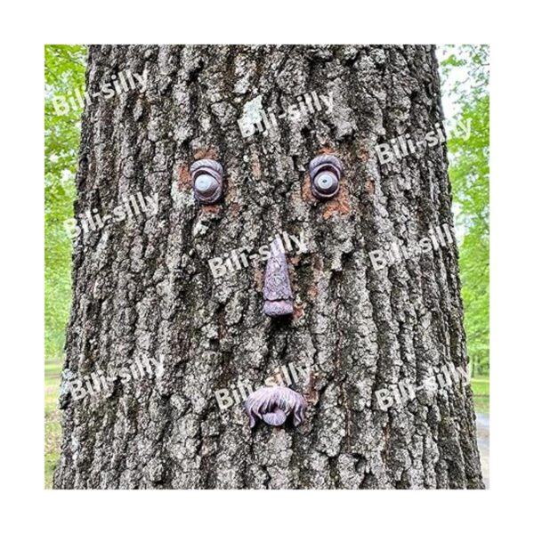 Decoración facial de árbol de anciano estatuas corteza_5