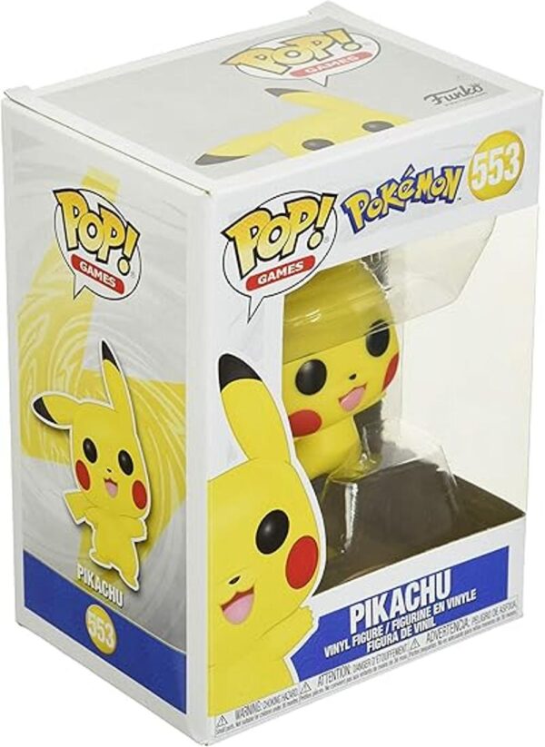 Funko Pop Pokemon Figura de vinilo de Pikachu Waving_3