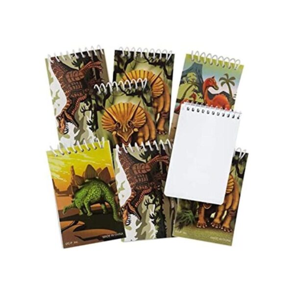 ArtCreativity Mini cuadernos de dinosaurio paquete de 16_1
