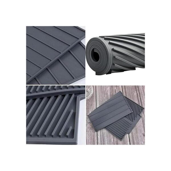 Estera de silicona para secado de platos con labio de_2