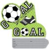 Goaaal. Con forma de fútbol llenar invitaciones Baby_1