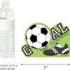 Goaaal. Con forma de fútbol llenar invitaciones Baby_4