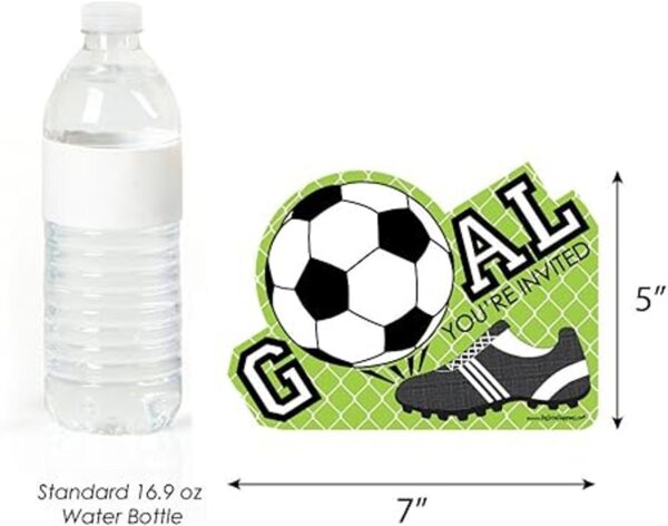 Goaaal. Con forma de fútbol llenar invitaciones Baby_4