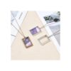 OLYCRAFT Dijes de bisel abierto colores mixtos Plata_6