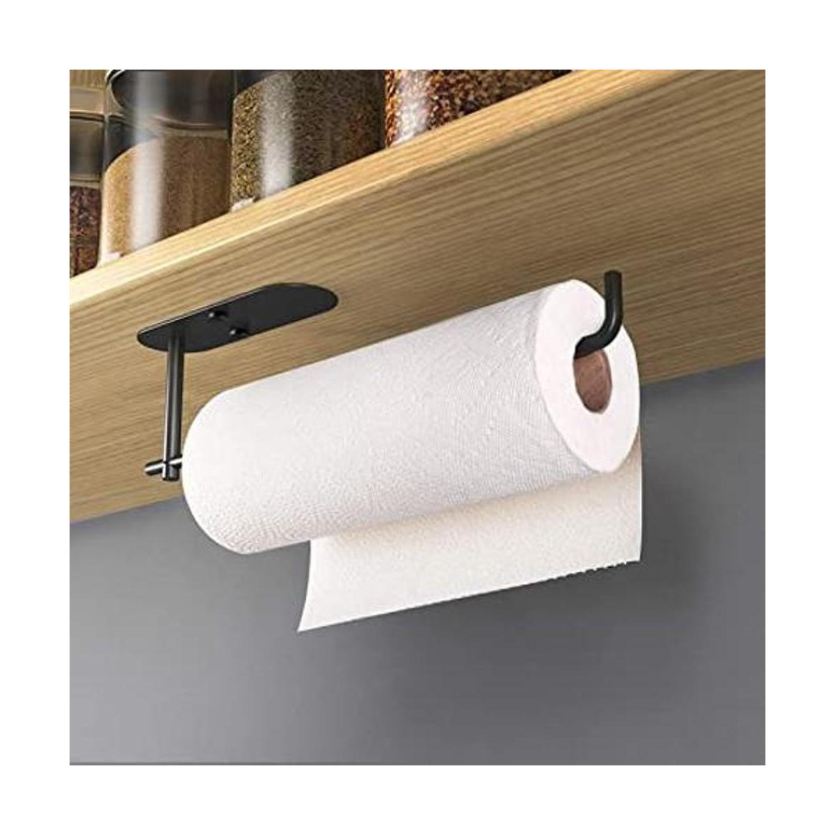 HUFEEOH Soporte adhesivo para toallas de papel debajo del