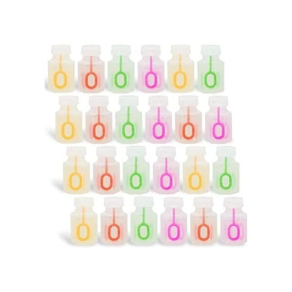 JOYIN Paquete de 24 mini varitas de burbujas surtidas de_1