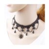 Dumcondy Collar de Halloween elegante y sexy para mujer y_5