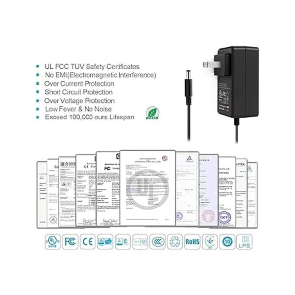 Fuente de alimentación GOOKYO de 12 V 3 A con_2