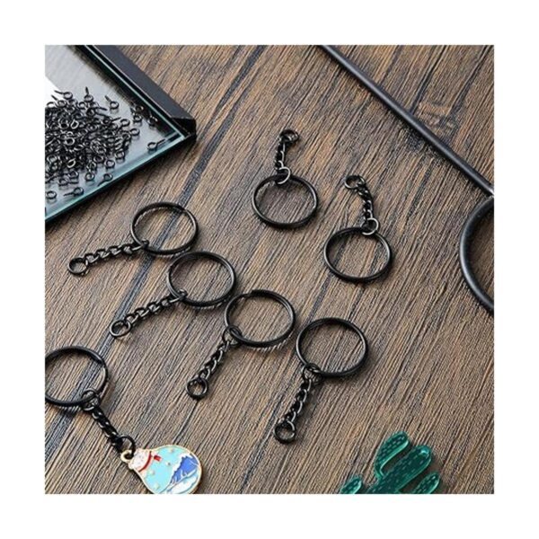 360 anillos de llavero para manualidades incluyendo 90
