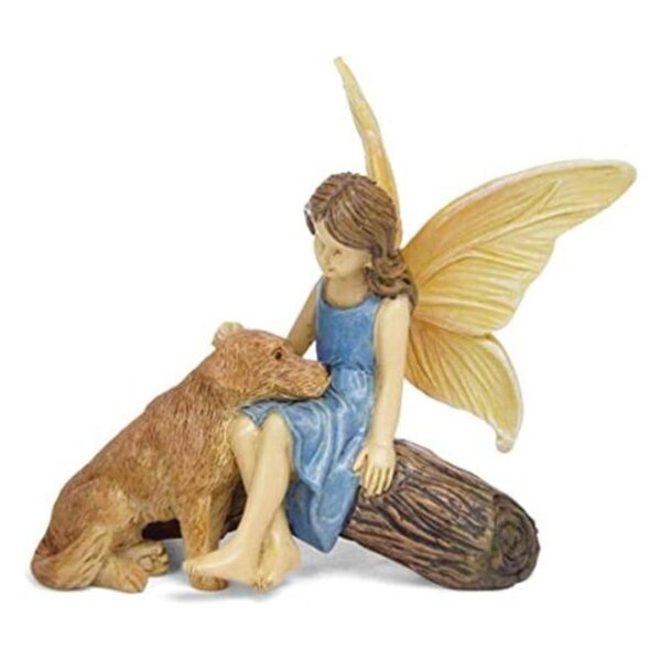 Good Boy Dog and Fairy Figura de resina 3.0 in color_1