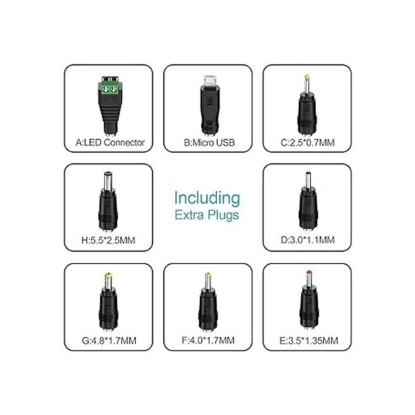 Fuente de alimentación GOOKYO de 12 V 3 A con_6