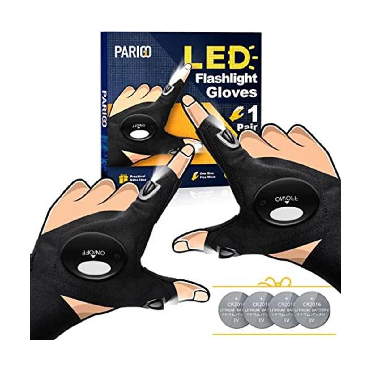 Guantes de linterna LED regalos para hombres rellenos de