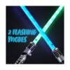JOYIN Sable de luz LED dual 2 en 1 con efectos_5