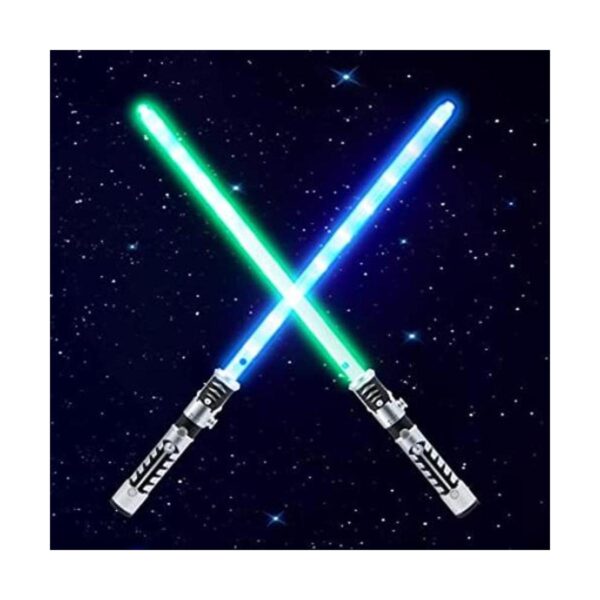 JOYIN Sable de luz LED dual 2 en 1 con efectos_1