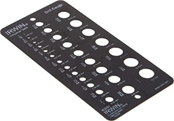 Medidor de brocas Irwin 12092 con 29 orificios de 116 a_1
